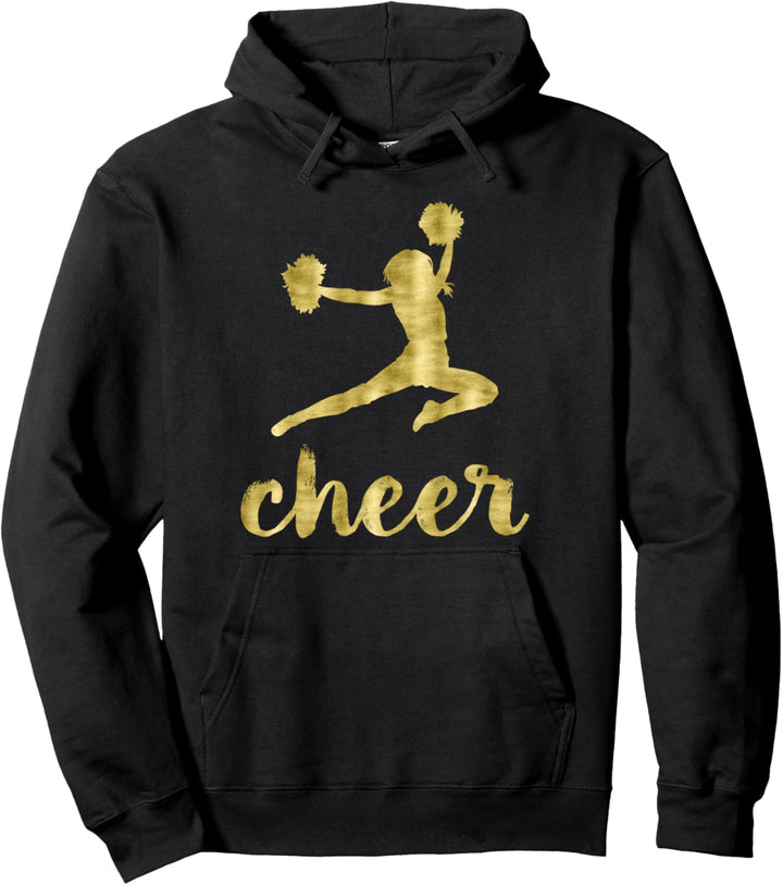 Cheerleading Dark Yellow Cheer Pullover Hoodie