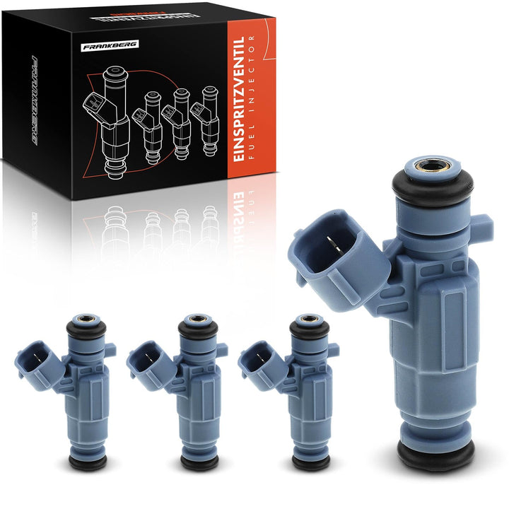 Frankberg 4x Einspritzventil 2.0L Benzin Kompatibel mit Octavia I 1U2 1U5 1999-2007 Golf IV 1J1 1998