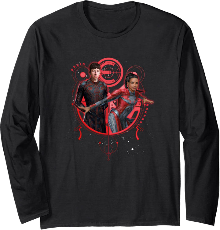 Marvel Eternals Druig Makkari Duo Poster Langarmshirt