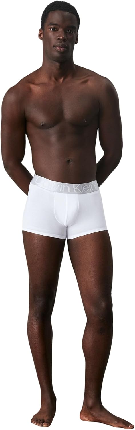 Calvin Klein 3er-Pack NB1799A Boxershorts für Herren S Mehrfarbig (Black/ White/ Grey Heather)