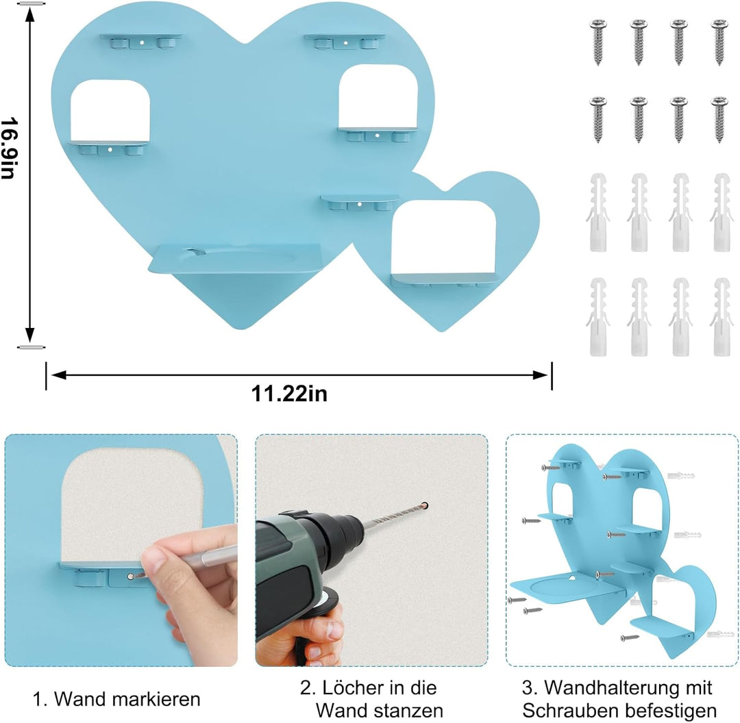 Regal für Toniebox & Tonie Figures Aufbewahrung,Storage Rack for 15-20 Tonie Figures, Magnetisches M
