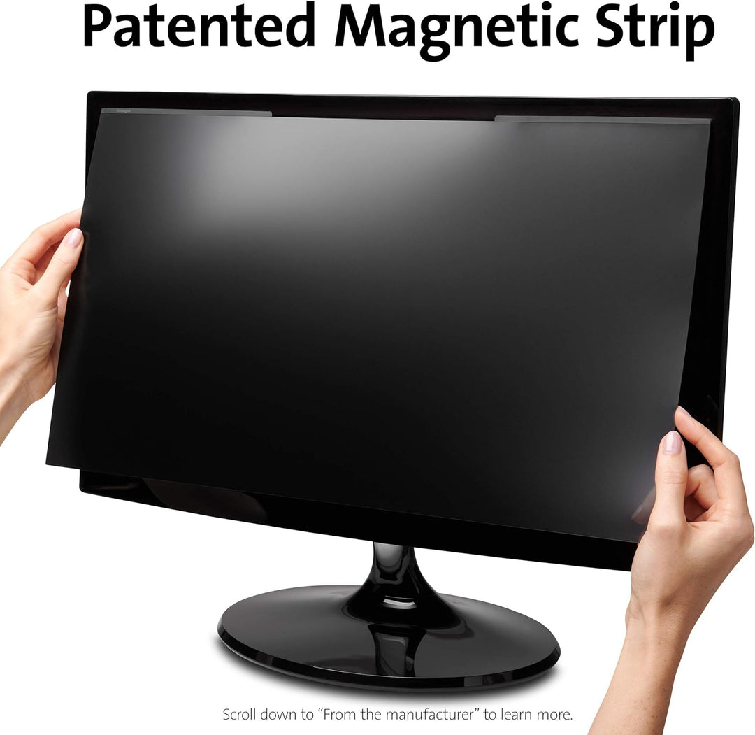 Kensington MagPro™ Magnetischer Blickschutzfilter für Monitore 24 Zoll, 16:10, Magnetische Schutzfol