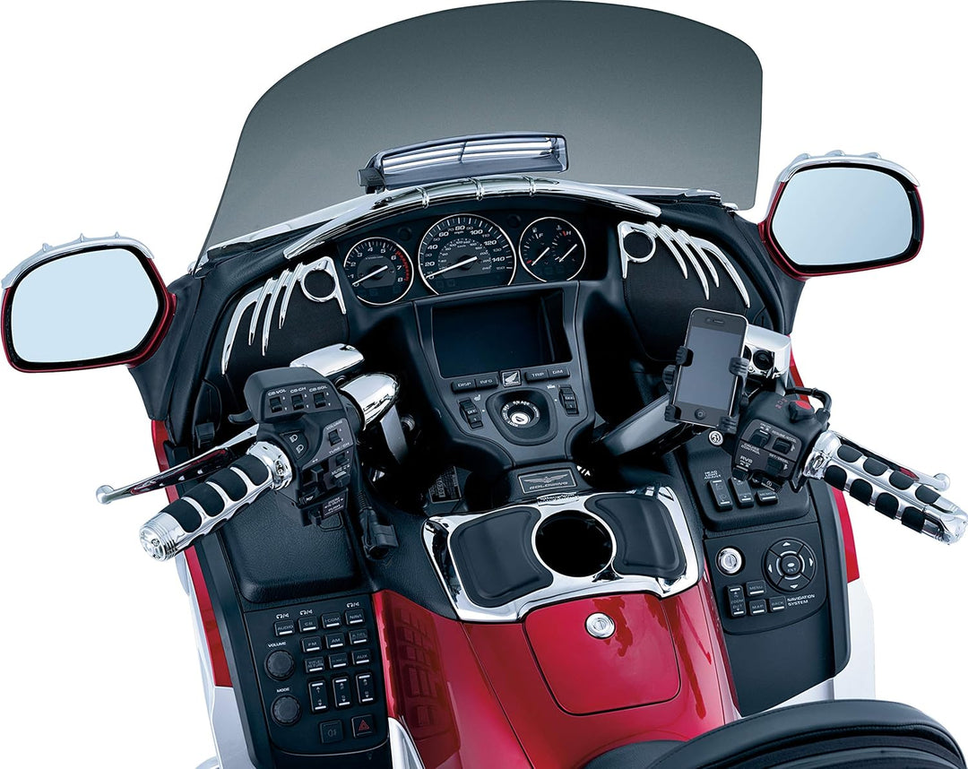 Kuryakyn 1669 Motorrad Accent Zubehör: Innenverkleidung Handschuhfach Aufbewahrung Cubby mit Getränk