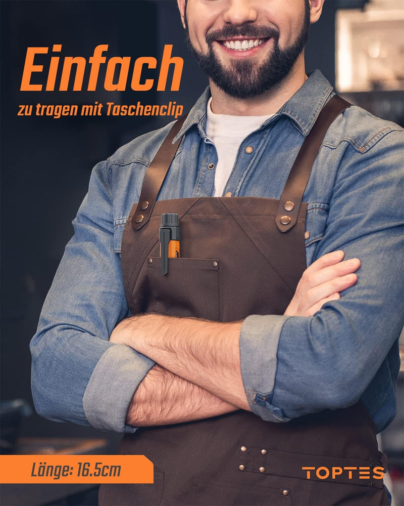 Gasmelder, TopTes PT177 Gaslecksuchgerät mit Akustischem und Visuellem Alarm, Gasdetektor zum Auffin