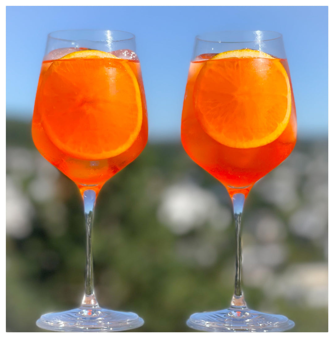 Topkapi Aperol Spritz Glas Morgenröthe XL– Aperol Gläser, Cocktail Glas, 500ml, Profi-Glas für Apero