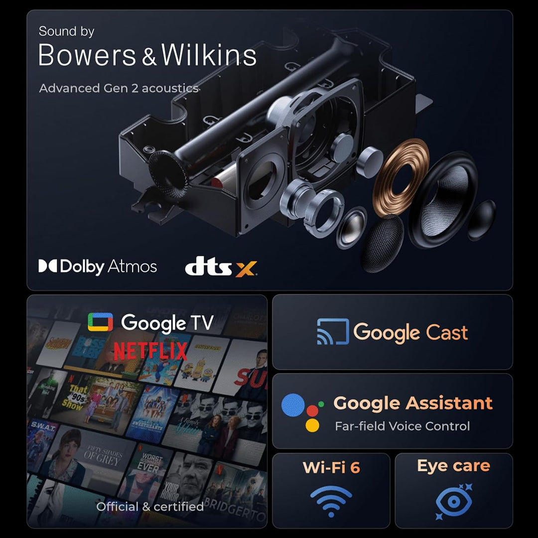 Formovie Theater Premium, Beamer Ultrakurzdistanz, Google TV Netflix Zertifiziert, 4K UHD ALPD Laser