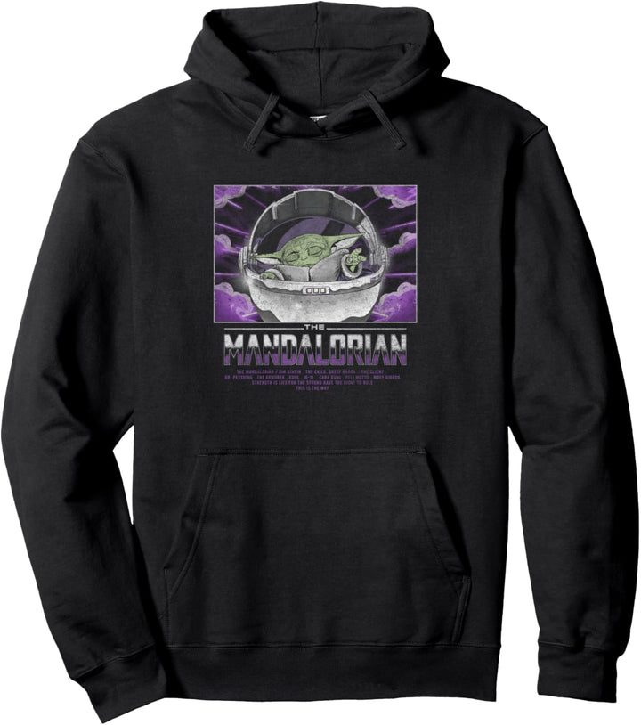 Star Wars The Mandalorian Child Light C1 Pullover Hoodie