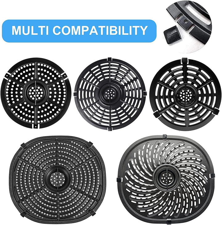 Air Fryer Rubber Bumpers, 4 PCS Upgraded Air Fryer Rubber Tips, Silicone Tabs, Rubber Tabs, Rubber P