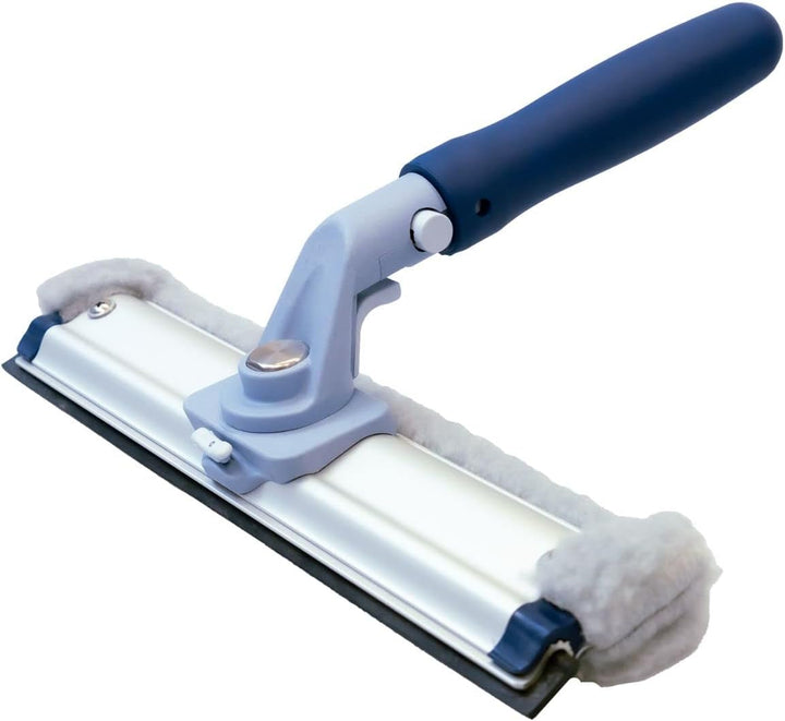 Ha-Ra Fensterwischer ERA 19 cm I All-In-One Abzieher & Einschäumer I Aluminium-Schiene I 30 m² Fenst