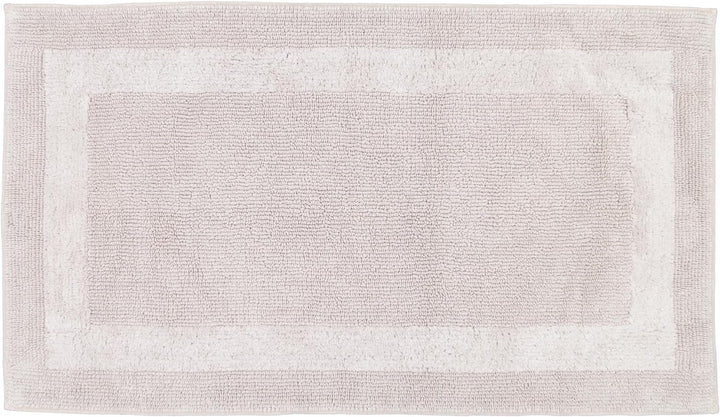 Cawö Home Badteppiche Luxus Badteppich 1000 Silber - 775 70x120 cm, 70x120 cm
