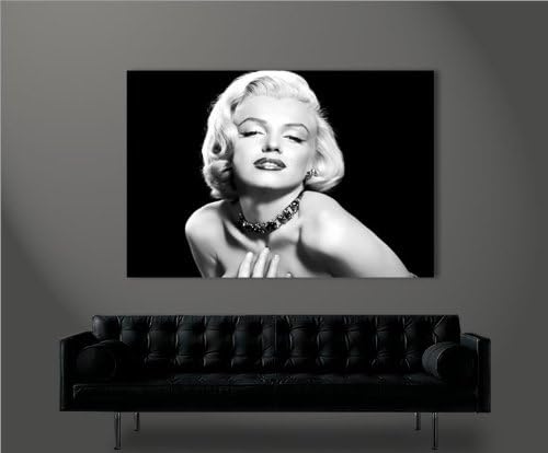 islandburner Bild Bilder auf Leinwand Marilyn Monroe V6-1 XXL Poster Leinwandbild Wandbild Dekoartik