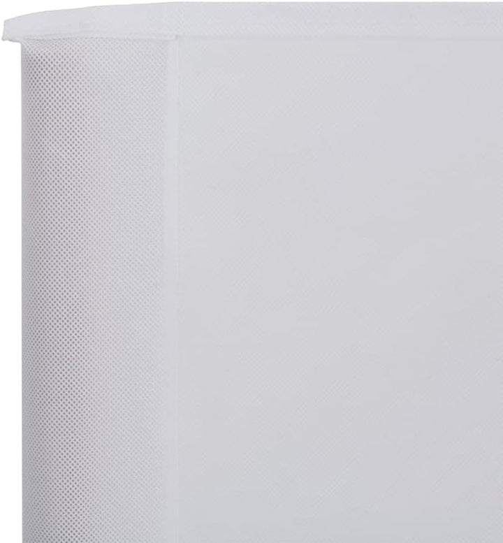 Rantry Windschutz mit 5 Paneelen, Stoff, Weiss, Sand, 600 x 120 cm, Zelt, Camping, Sonnenschutz, Pri