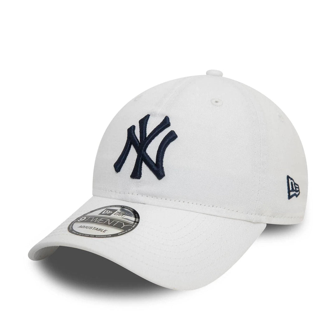 New Era 9Twenty Cap MLB Basecap Baseball Verstellbar Kappe #29-Yankees-White-31660 Einheitsgrösse, #