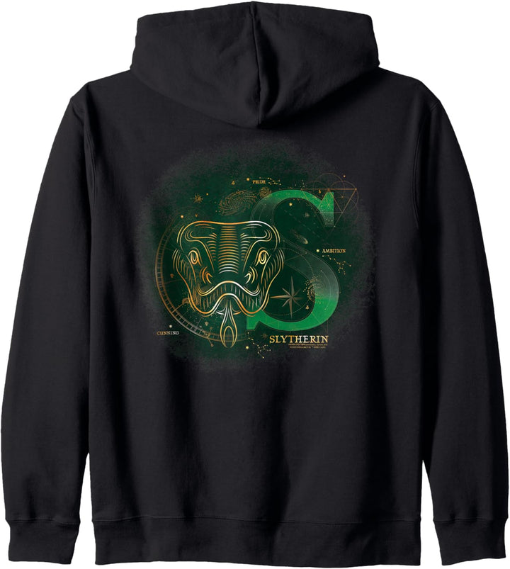 Harry Potter Celestial Nomad Slytherin Kapuzenjacke