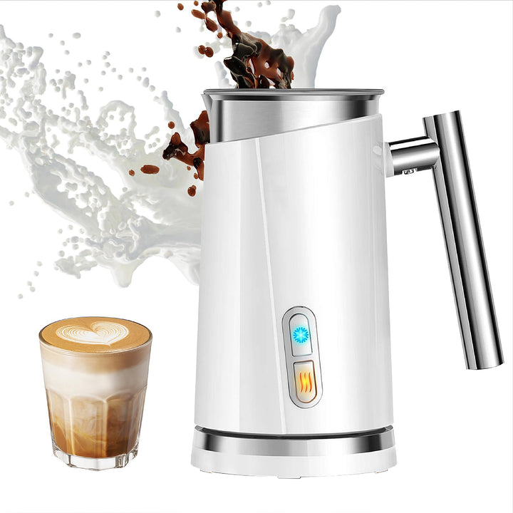 Huogary Milchschäumer, elektrischer Milchdampfer für Milchschaum und heisse Milch (4,5 oz / 10,5 oz)