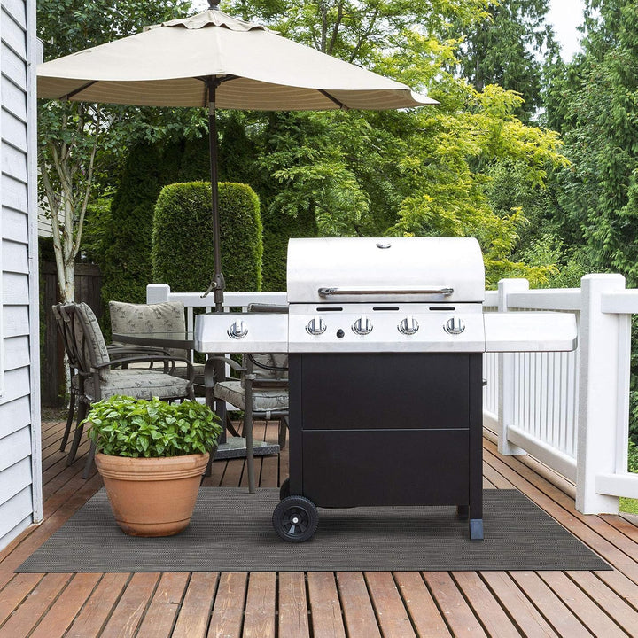Floordirekt Grillschutzmatte | Schwer entflammbar | 2 Grössen | 5 Designs | Grillmatten zum Grillen