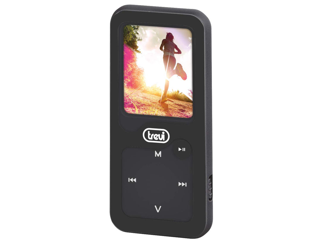 Trevi MPV 1780 Sport MP3-Player mit Schrittzähler – schwarz, schwarz
