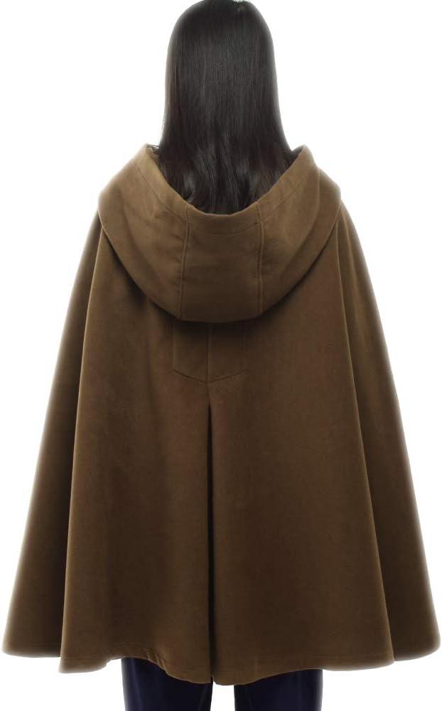 GRACEART Mittelalterliche Unisex Vampir Umhang Gothic Cosplay Kostüm, Robe mit Kapuze Cape Mantel Um