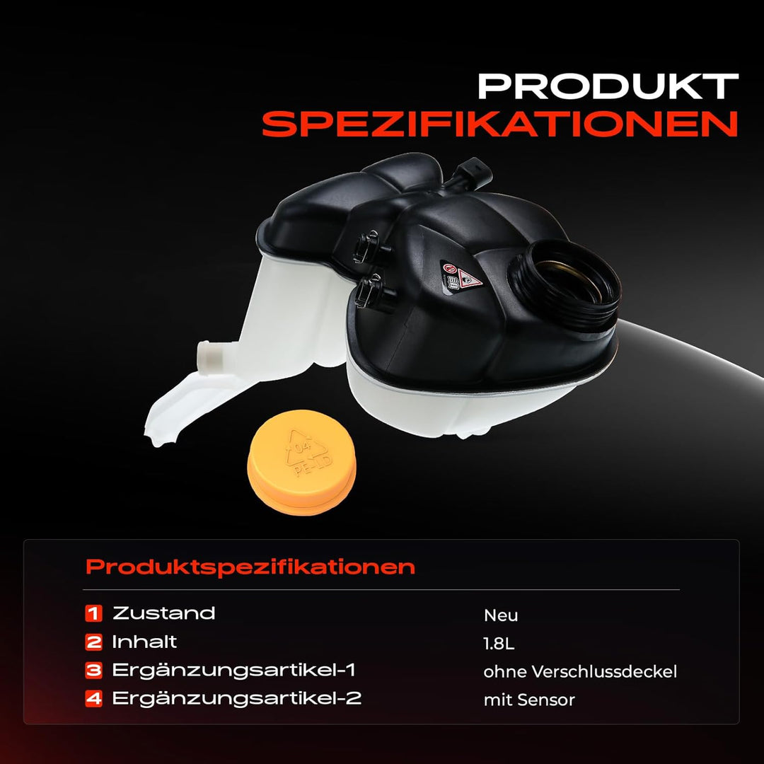 Frankberg Ausgleichsbehälter Kühlmittel für S-Klasse W221 S-Klasse Coupe C216 W221 C216 2005-2013 22