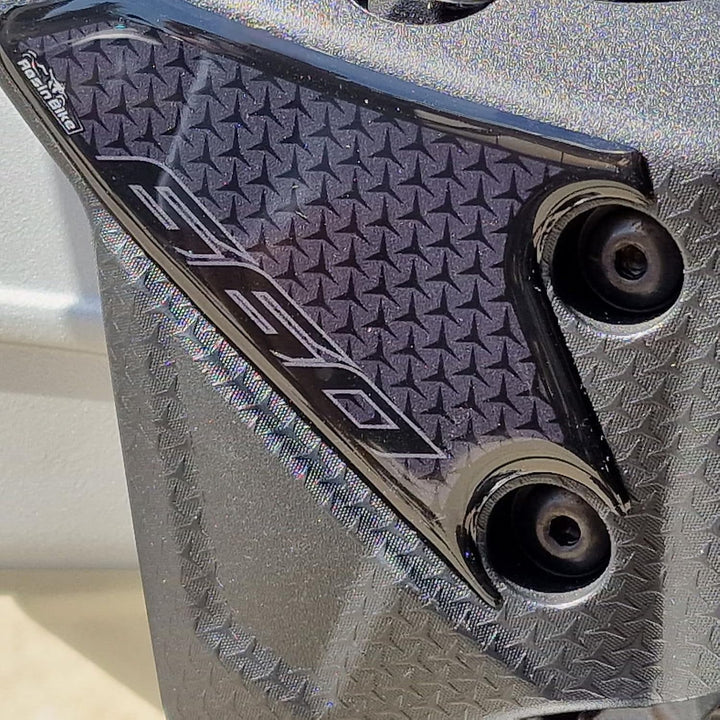 Resin Bike Aufkleber für Motorrad Kompatibel mit Aprilia Tuareg 660 2022. Einstiegsleistenschutz vor