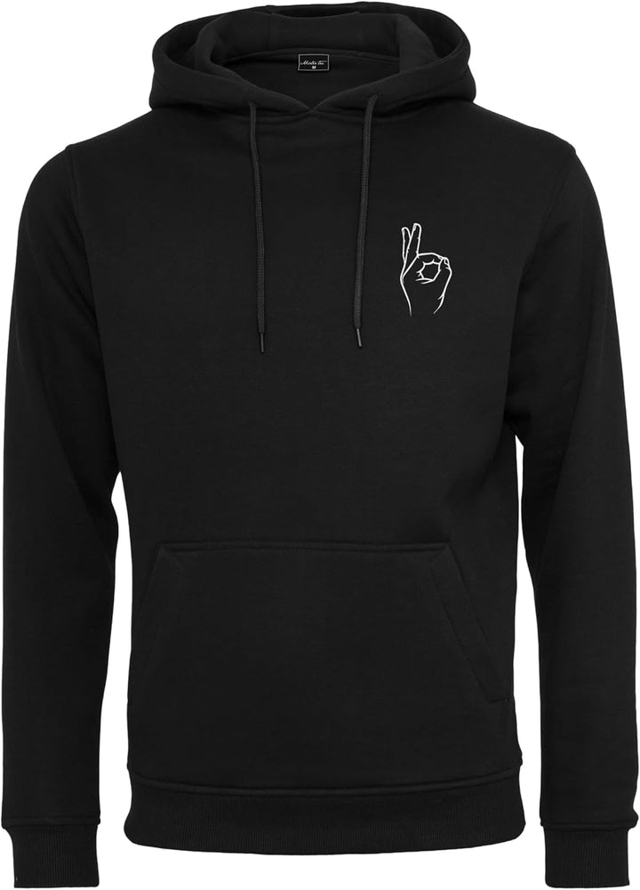 Mister Tee Herren Easy Sign Hoody, XS Schwarz