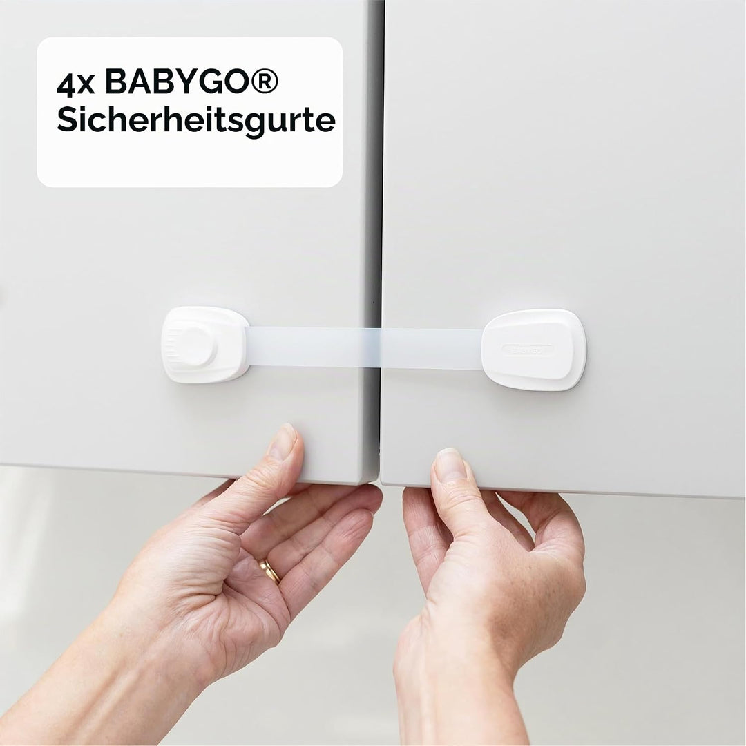BABYGO® Premium Qualität Babysicheres Set für Zuhause und Küche | Babysicherheit Magnetisches Schran