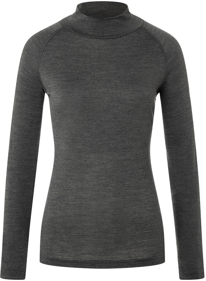 super.natural Base 175 Rollkragen Damen grau