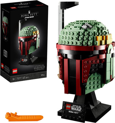 LEGO 75277 Star Wars Boba Fett Helm, Schaustück, Bauset zum Sammeln für Erwachsene, Geschenksidee fü