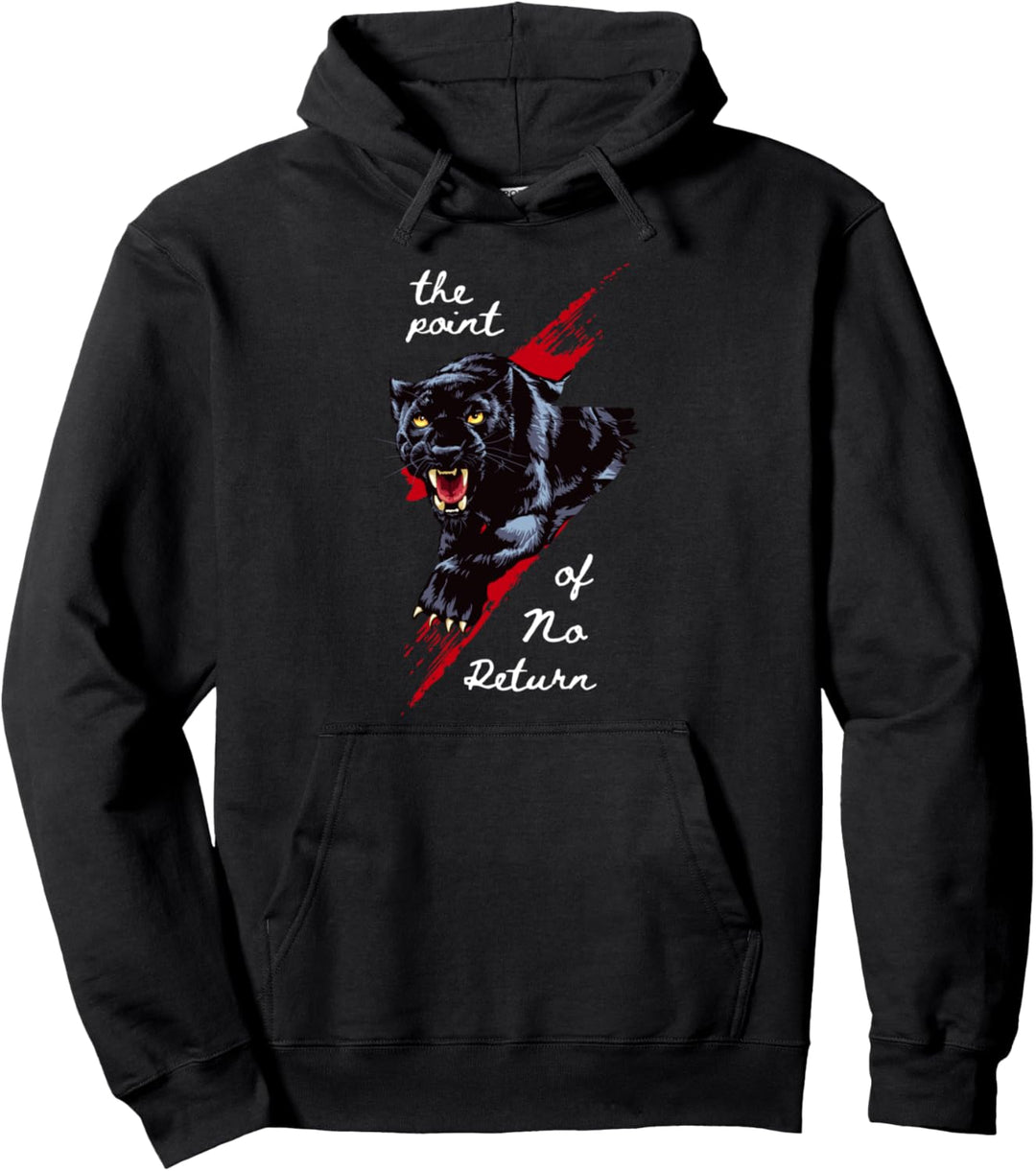 Angry Panther Graphic Tees - Novelty T-Shirts & Cool Designs Pullover Hoodie