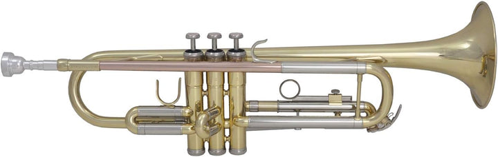 Tuyama® TTR-171 B-Trompete aus Messing - komplett mit Mundstück, Koffer und Zubehör