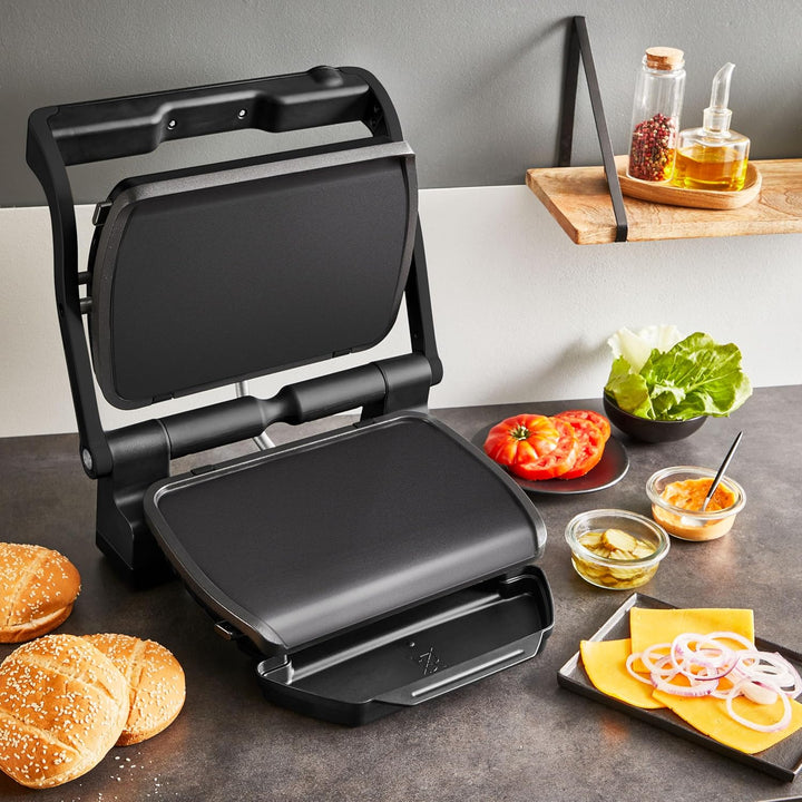 Tefal Plancha-Platten, kompatibel mit OptiGrill, OptiGrill +, OptiGrill Elite, für empfindliche Zuta