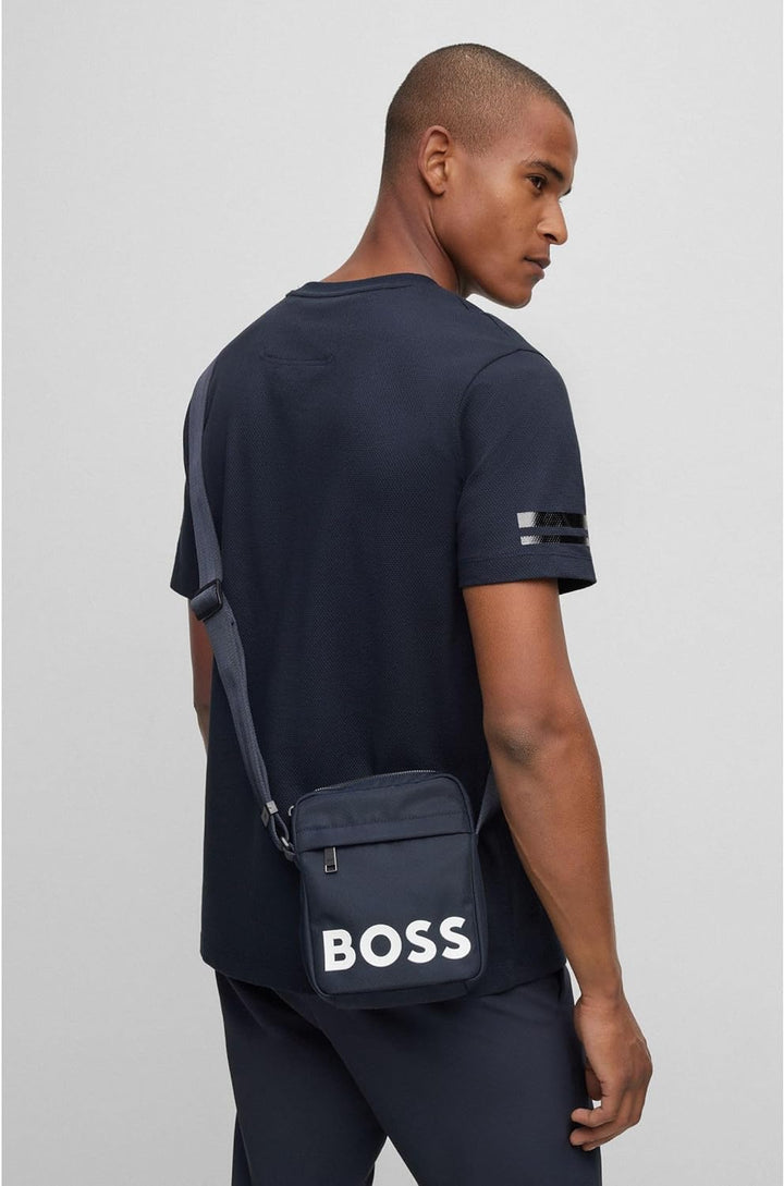BOSS Umhängetasche Schultertasche Crossbag Catch 2.0DS_NS zip Dark Blue401, Dark Blue401