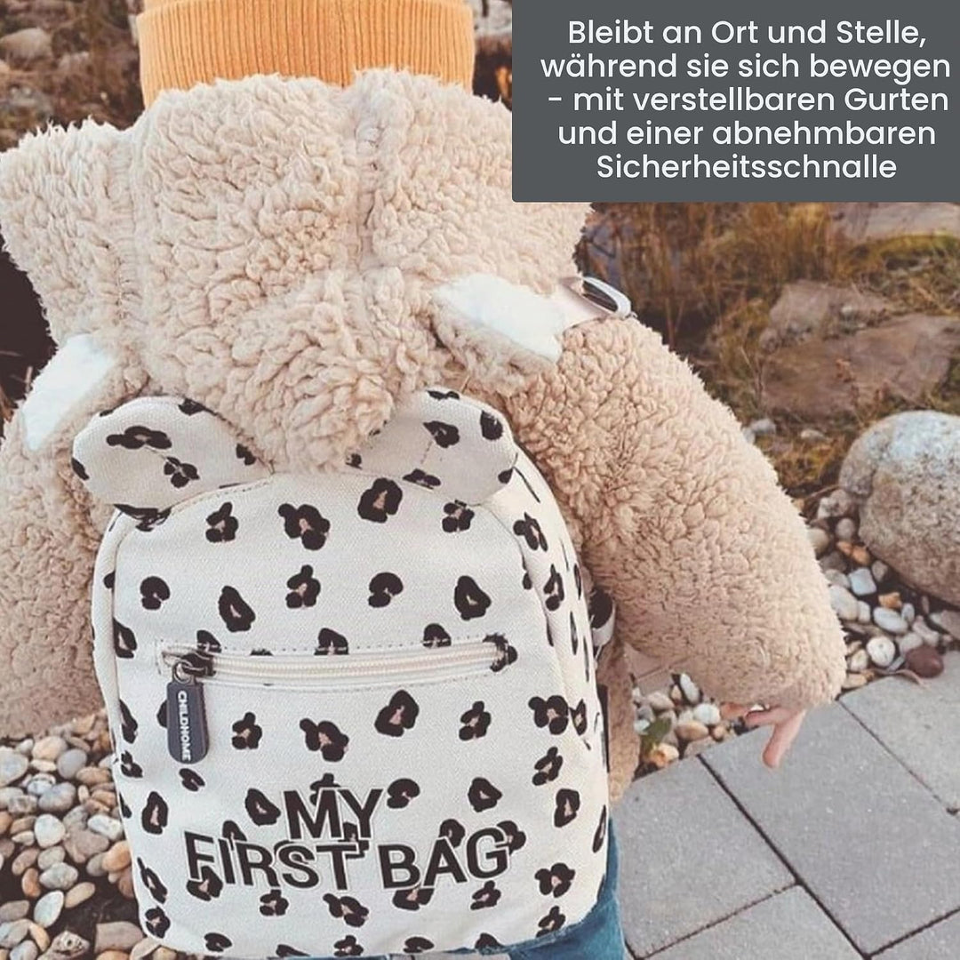 Childhome, Rucksack für Kinder, Baby, Schule, Kindergarten, Krippe, zwei Fächer, geeignet für Lunchb