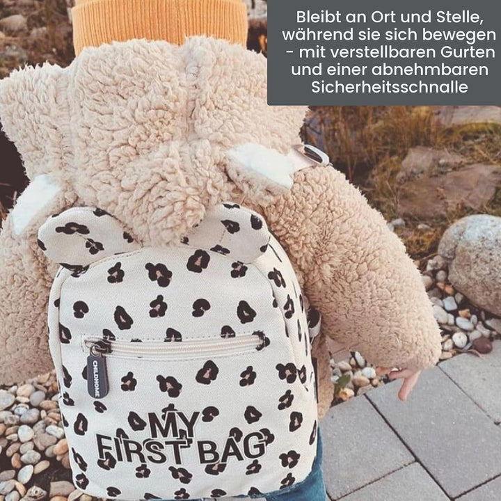 Childhome, Rucksack für Kinder, Baby, Schule, Kindergarten, Krippe, zwei Fächer, geeignet für Lunchb