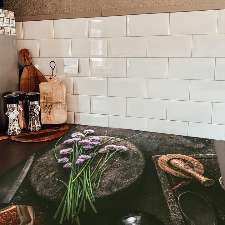KitchenYeah© Herdabdeckplatte Einteilig Ceranfeld Abdeckplatte Küche Deko Ceranfeldabdeckung Herdabd