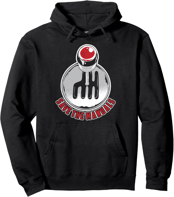Vintage Save The Stick Schaltgetriebeauto Pullover Hoodie