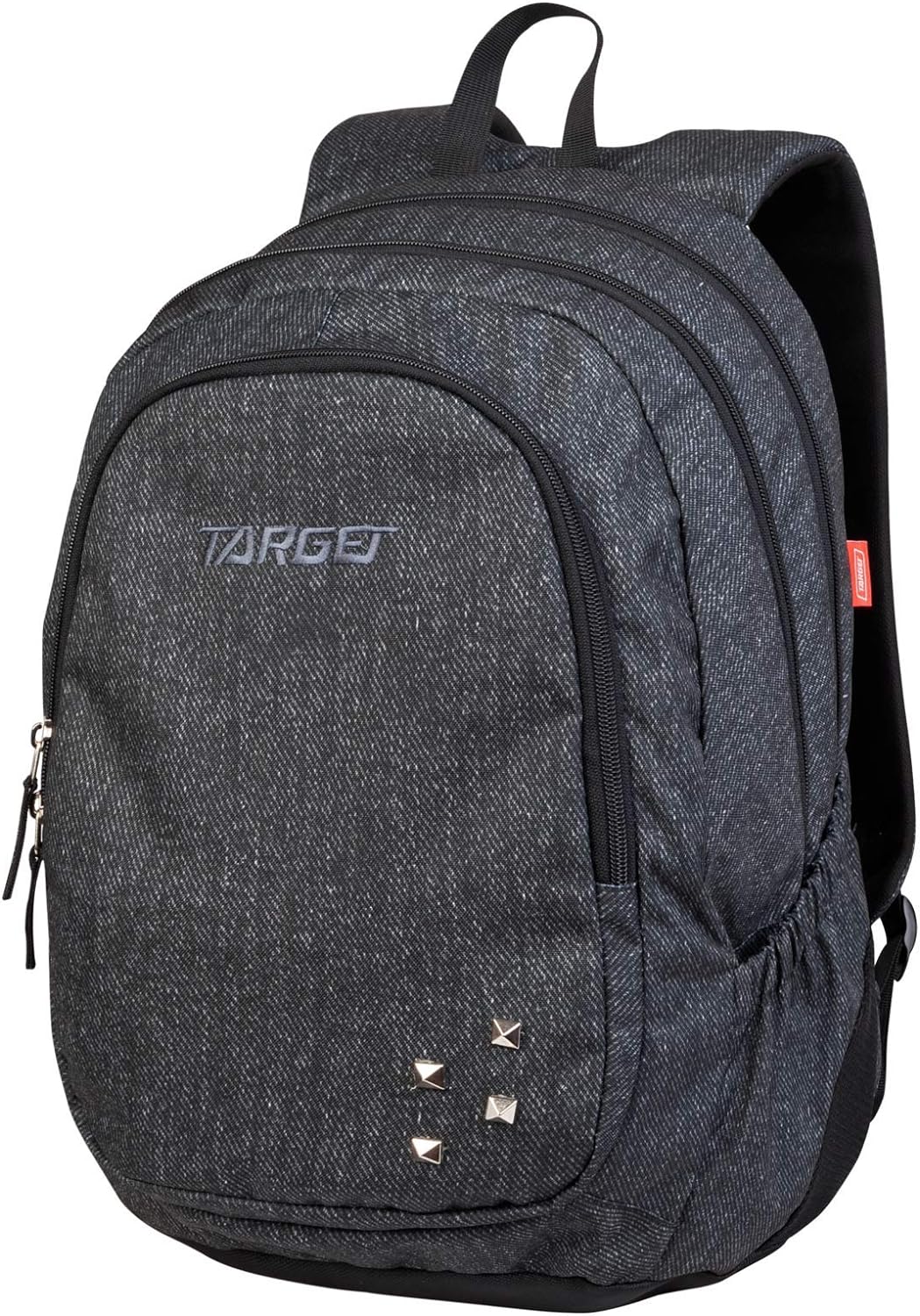 Target BACKPACK 3 ZIP DUEL CHARCOAL DENIM 26936
