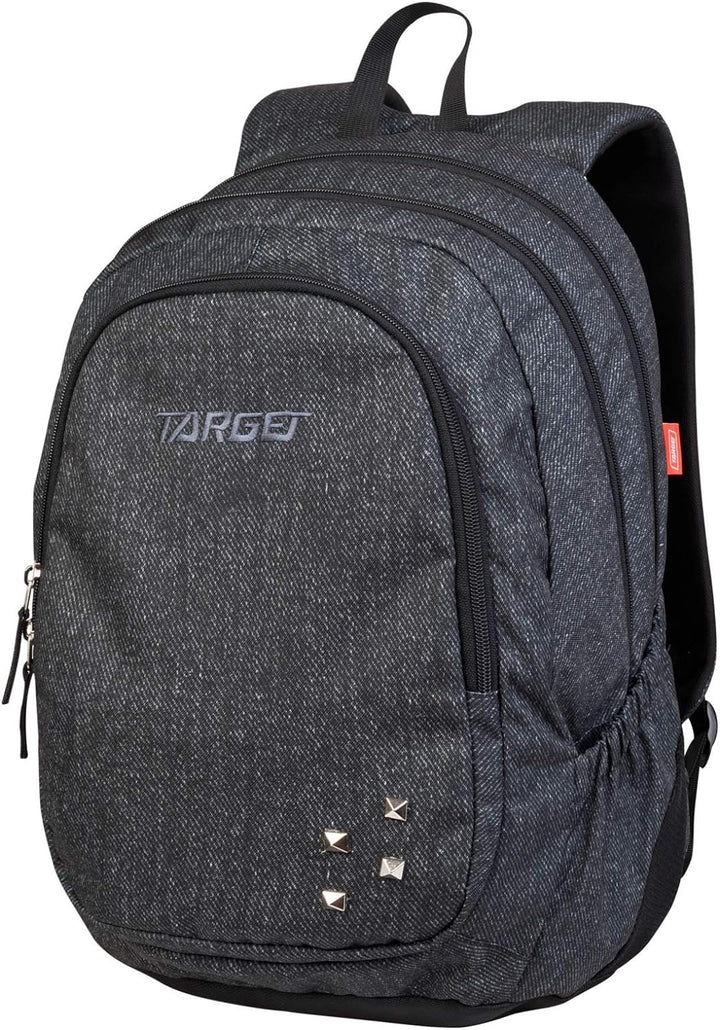Target BACKPACK 3 ZIP DUEL CHARCOAL DENIM 26936