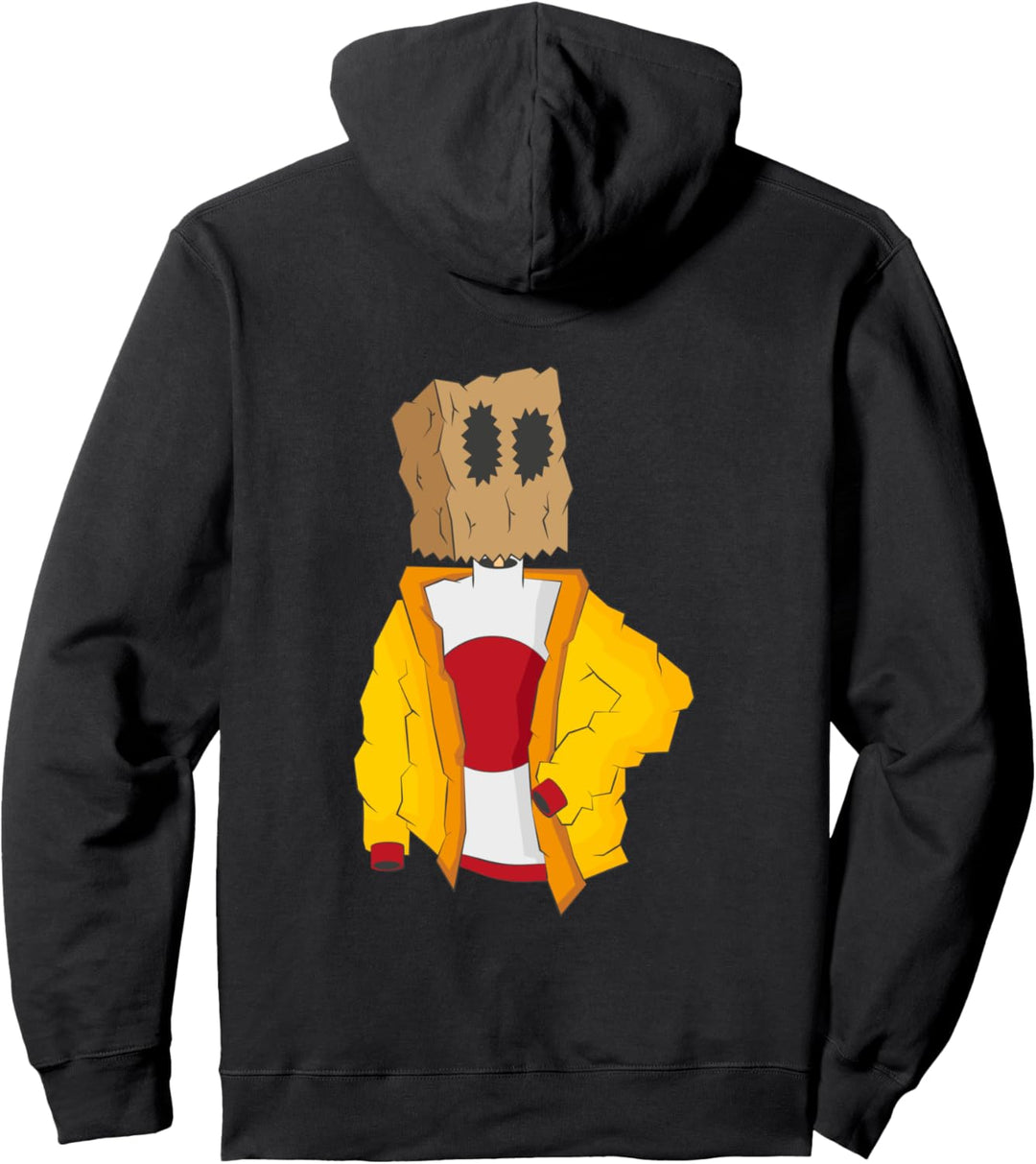 Try or Die mit Backprint Pullover Hoodie