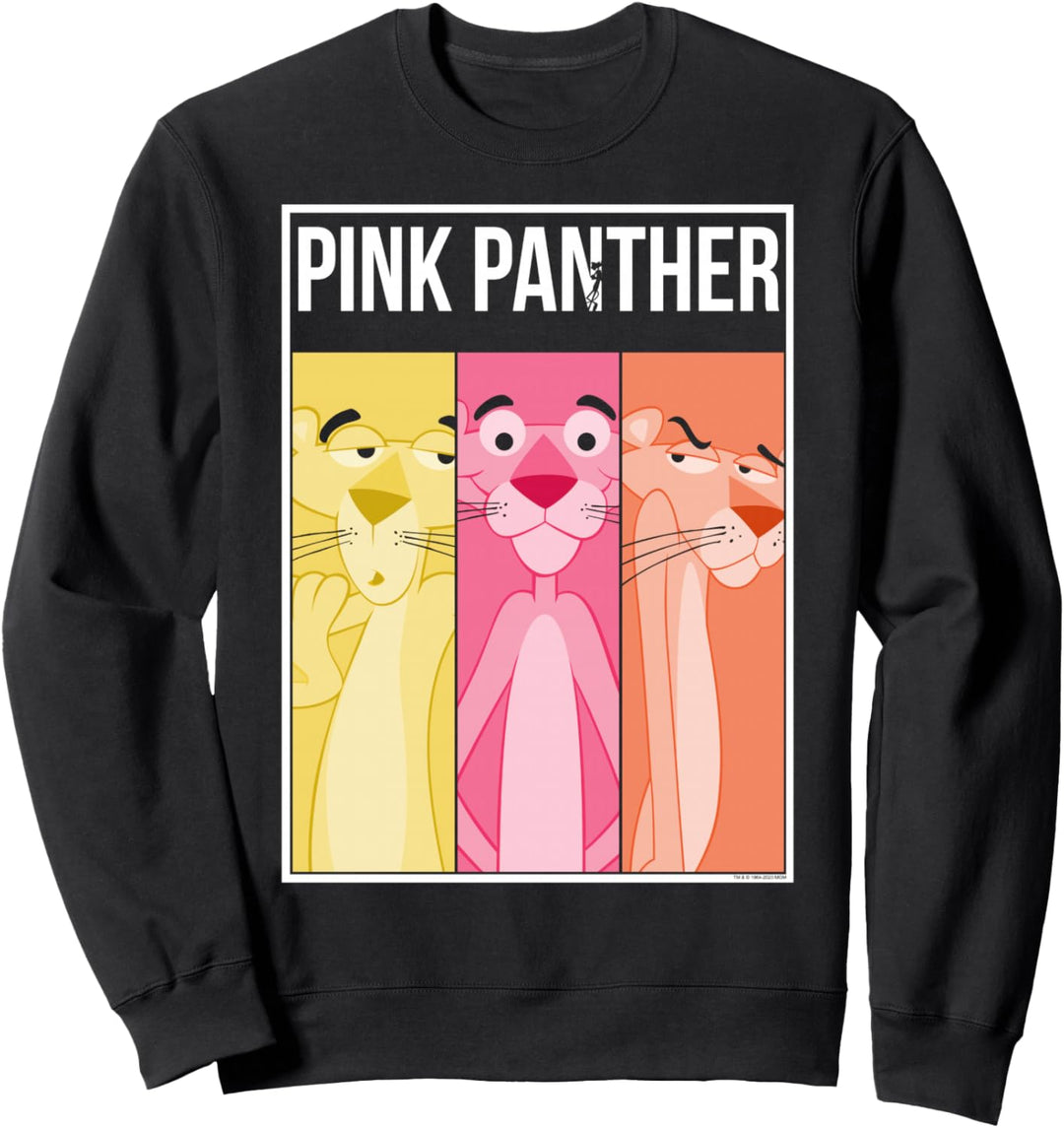 The Pink Panther Colorful Panels Sweatshirt