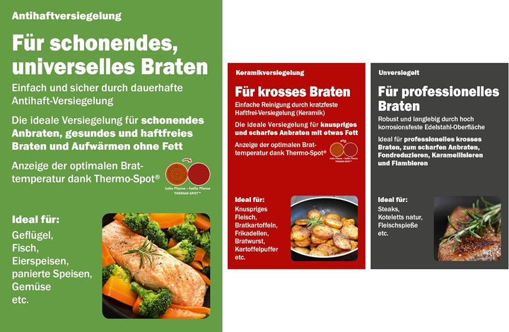 Tefal E85709 Jamie Oliver Edelstahl Wokpfanne/Wok, Antihaftbeschichtet, Pfanne Induktionsgeeignet, 2