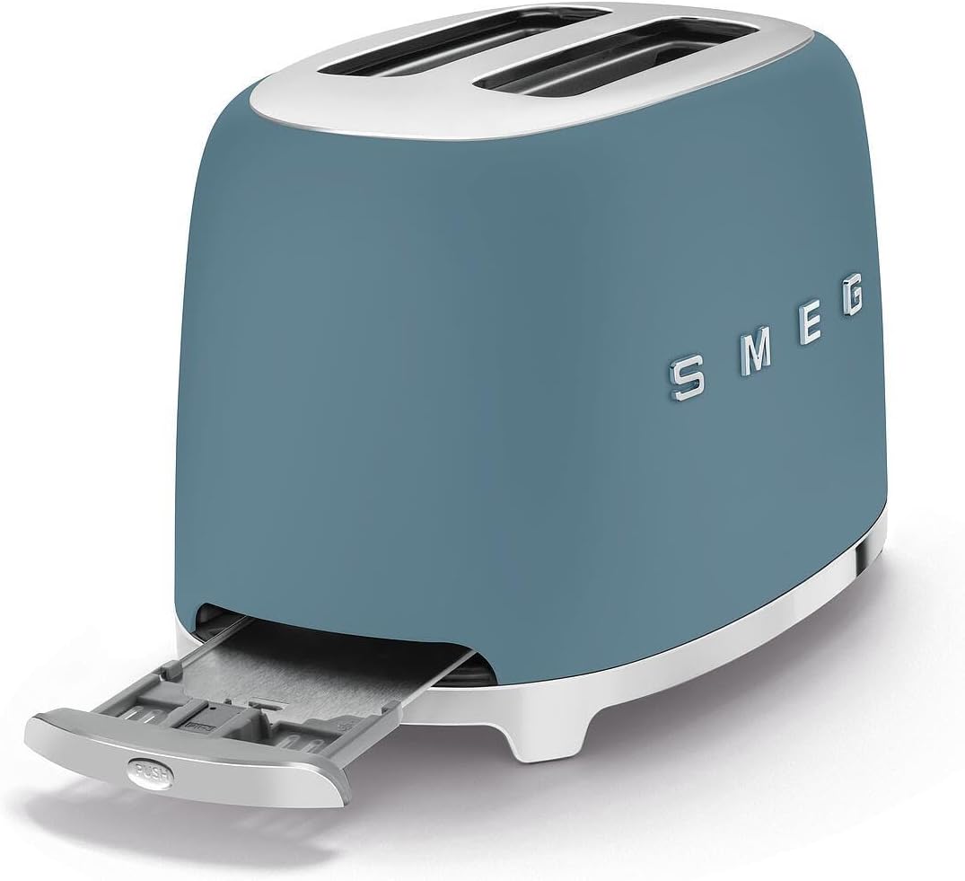 SMEG - Torradeira 2 Tostas, Anni50, Storm blue TSF01SBMEU
