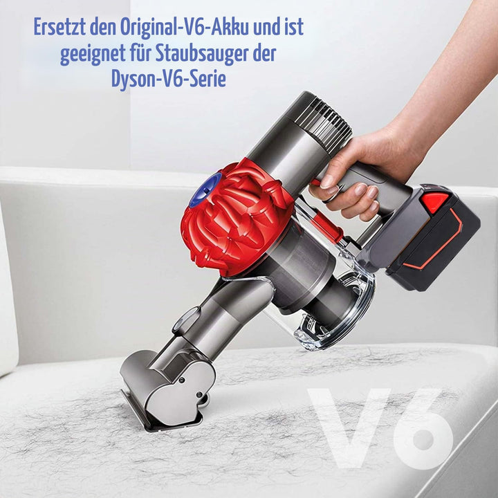 BTRUI Für Dyson V6 Milwaukee Batterieadapter, für Milwaukee M18 18 V Akku auf Dyson V6 SV03 SV04 SV0