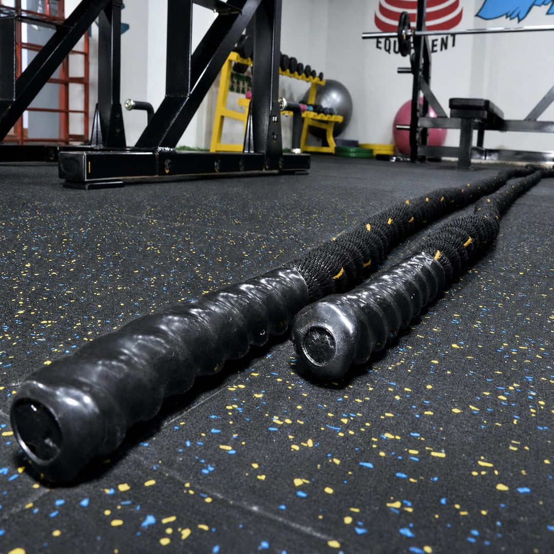 Signature Fitness Battle Rope Poly Dacron 3,8 cm Durchmesser Poly Dacron 9,2 m, 12,4 m, 15,2 m Länge