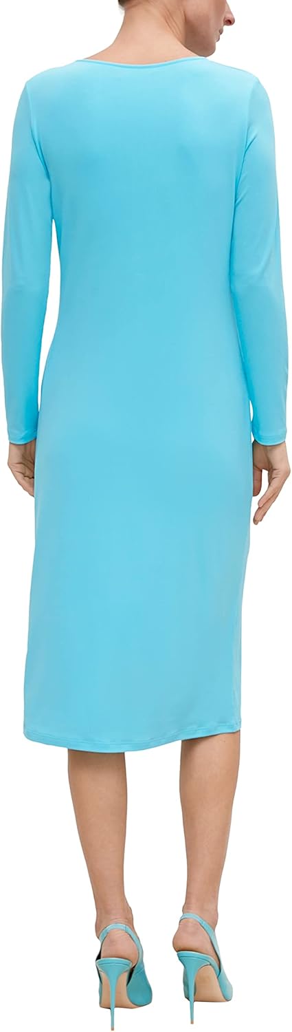 comma Damen Kleid 34 Blau 6242, 34 Blau 6242