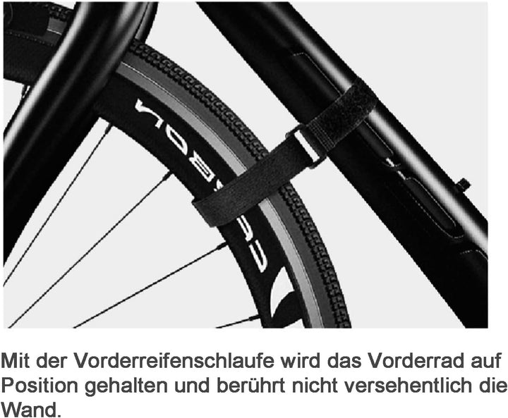 HALTERUNGSPROFI Fahrrad Wandhalterung I Fahrradhalter - Winkel und Wandabstand einstellbar bis 25 kg
