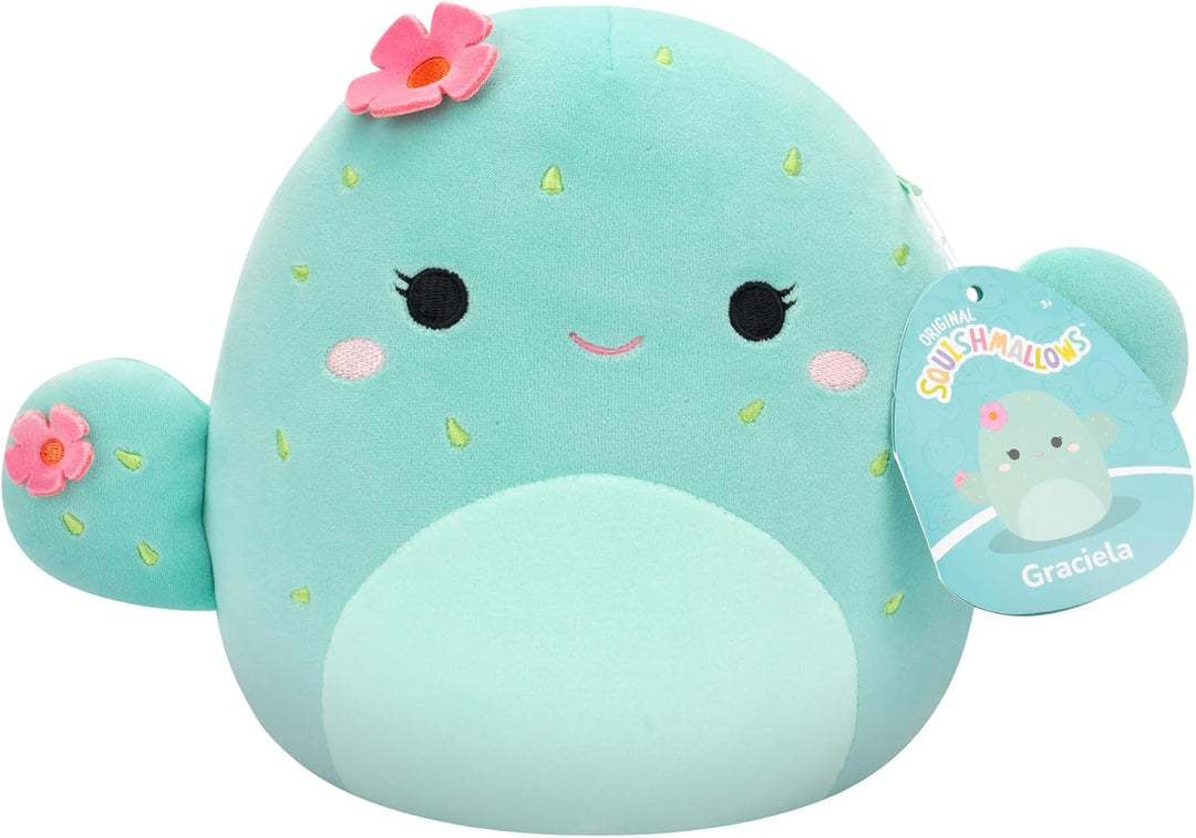 Squishmallows SQCR06580 - Graciela der Kaktus 19 cm, offizielles Jazwares Plüsch, superweiches Kusch
