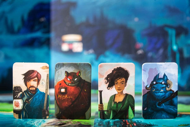Red Raven Games Now or Never Brettspiel, Grün