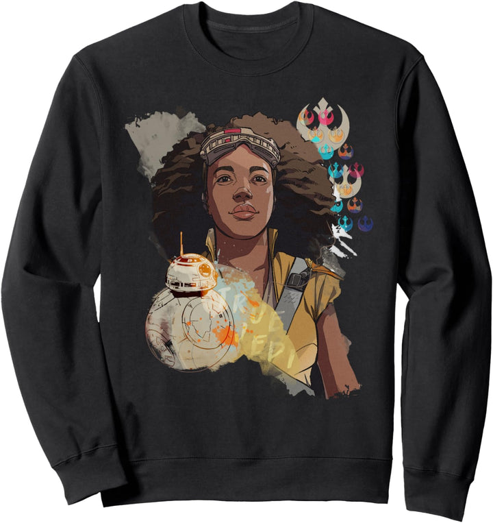 Star Wars Rise of Skywalker BB-8 Jannah True Jedi Sweatshirt