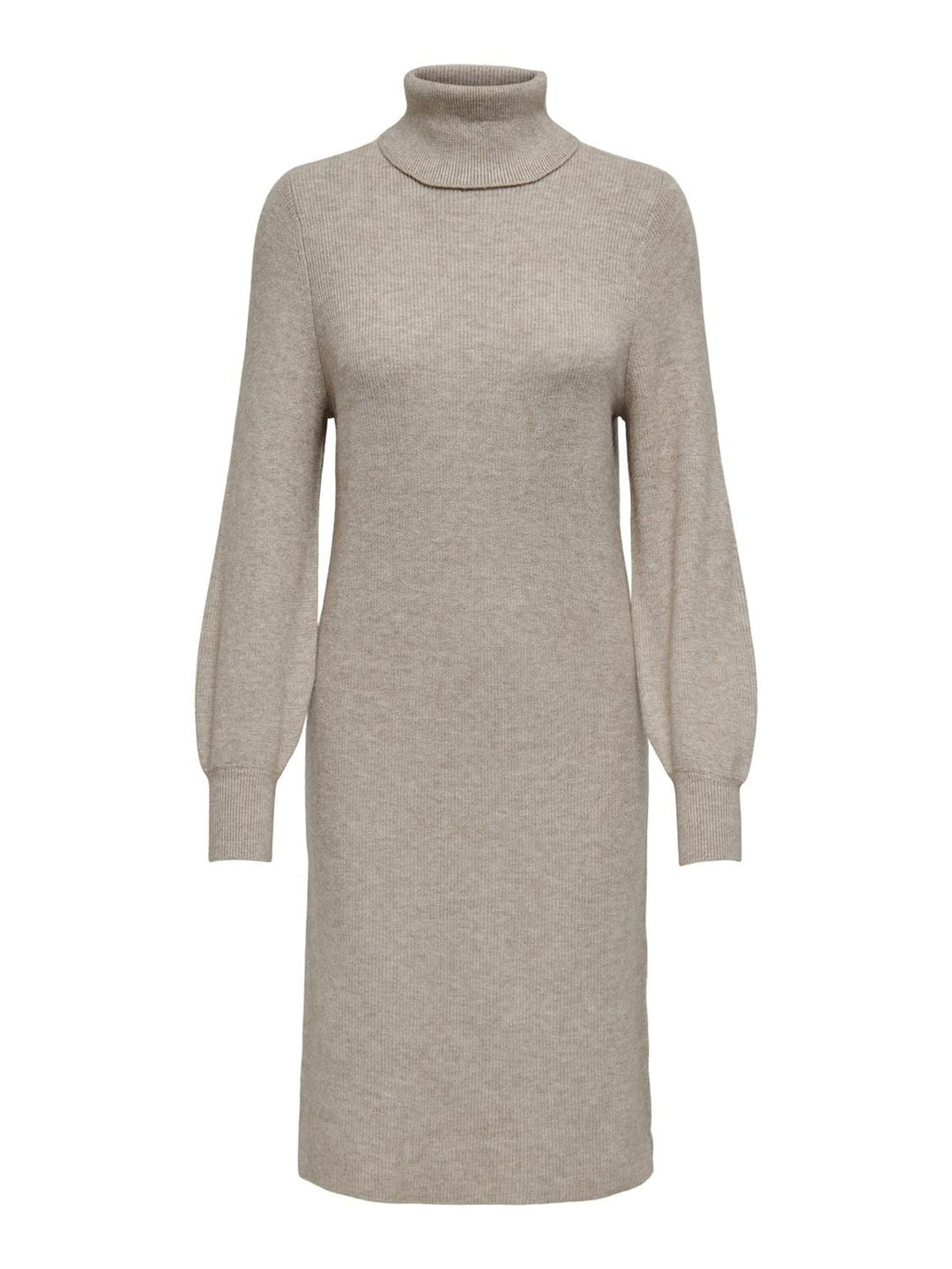 ONLY Female Strickkleid ONLSASHA Langes Kleid XS Mocha Meringue/Detail:w. Melange, XS Mocha Meringue